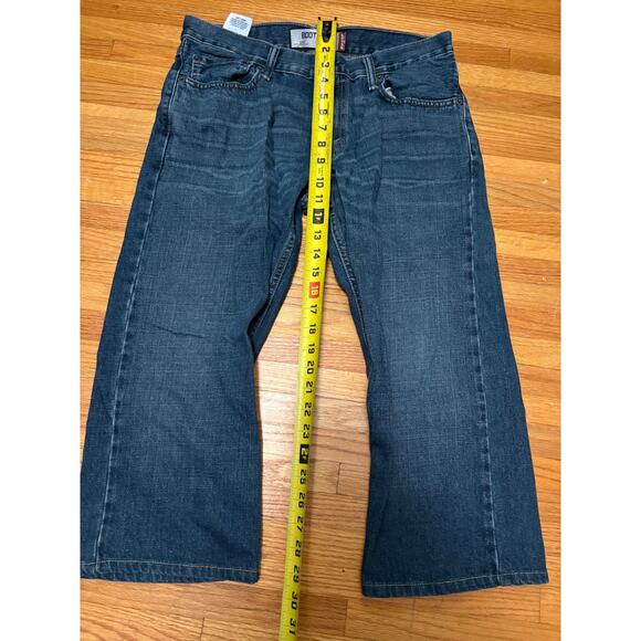 Levi’s 527 Bootcut Jeans Men’s W33 L34 Distressed Rear Patch Vintage Y2K - Picture 3 of 7